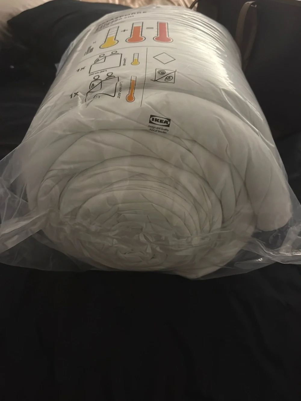 IKEA SMÅSPORRE White All-Season Duvet Insert